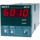 WEST 6010+ 1/16 DIN digital indicator with universal input and plug-in outputs
